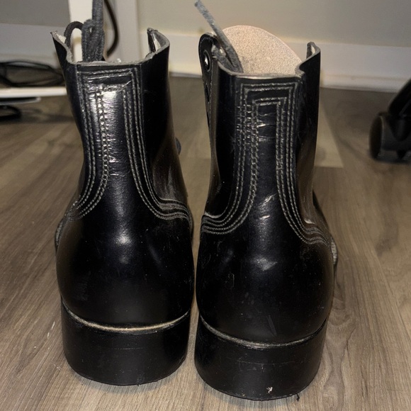 Vintage 1984 biltrite leather combat boots. Steel toe. - Picture 3 of 7